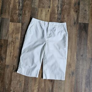 Vintage Lauren Ralph Lauren White Cotton Culotte Shorts – Size 2 Classic